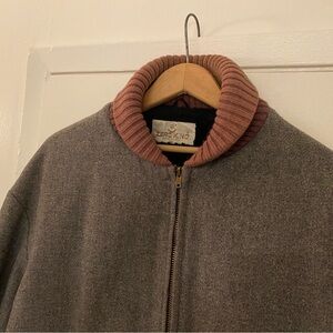 Vintage ZERO KING Roll Collar Jacket / PHARAOH Car Coat Style